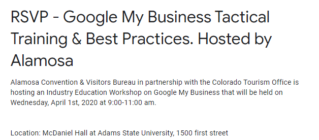 Google My Business Training 