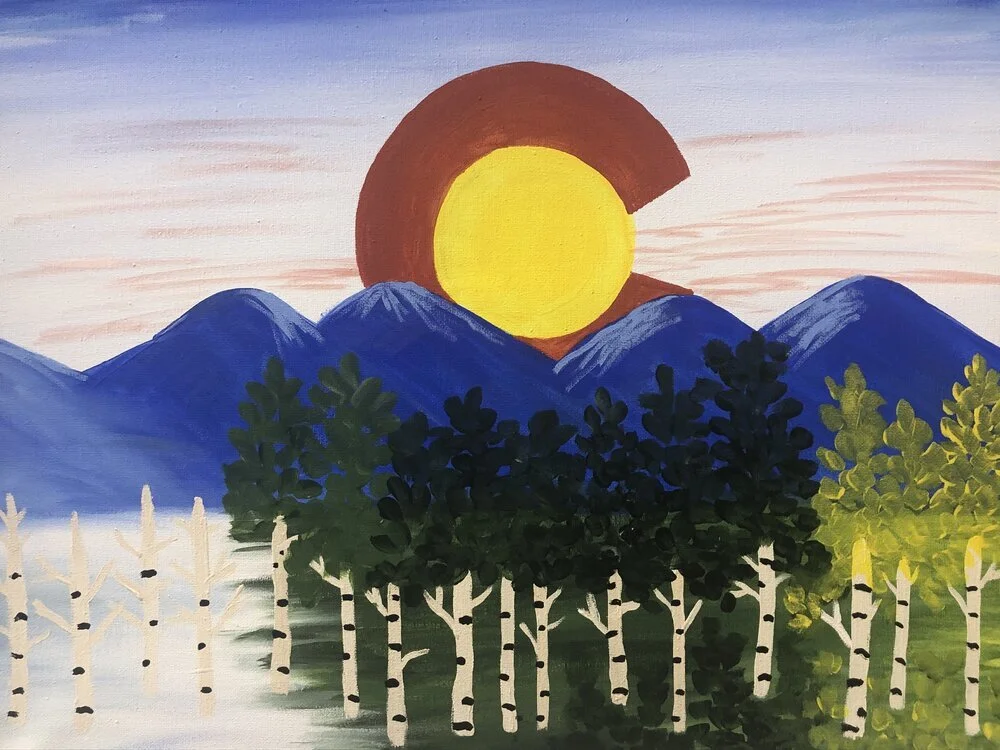 Paint and Sip at The Wet Paintbrush