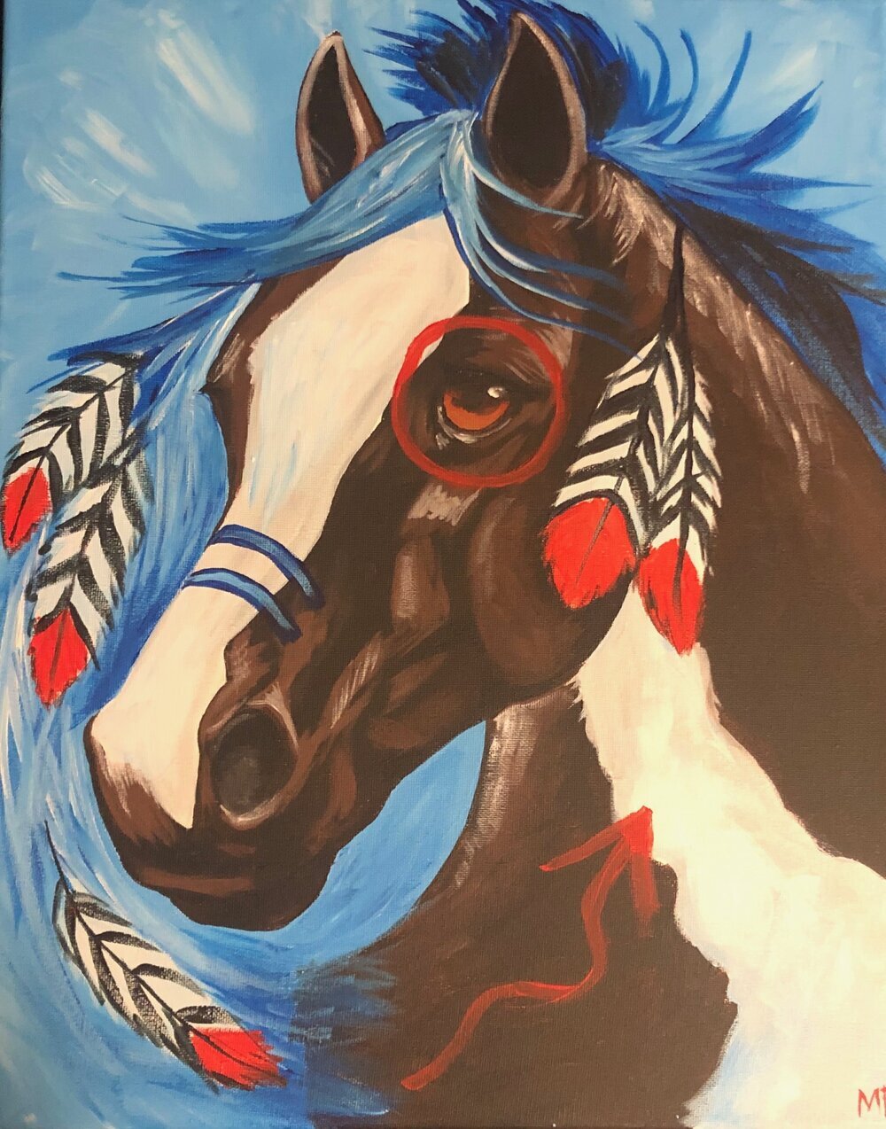 Paint and Sip at The Wet Paintbrush 