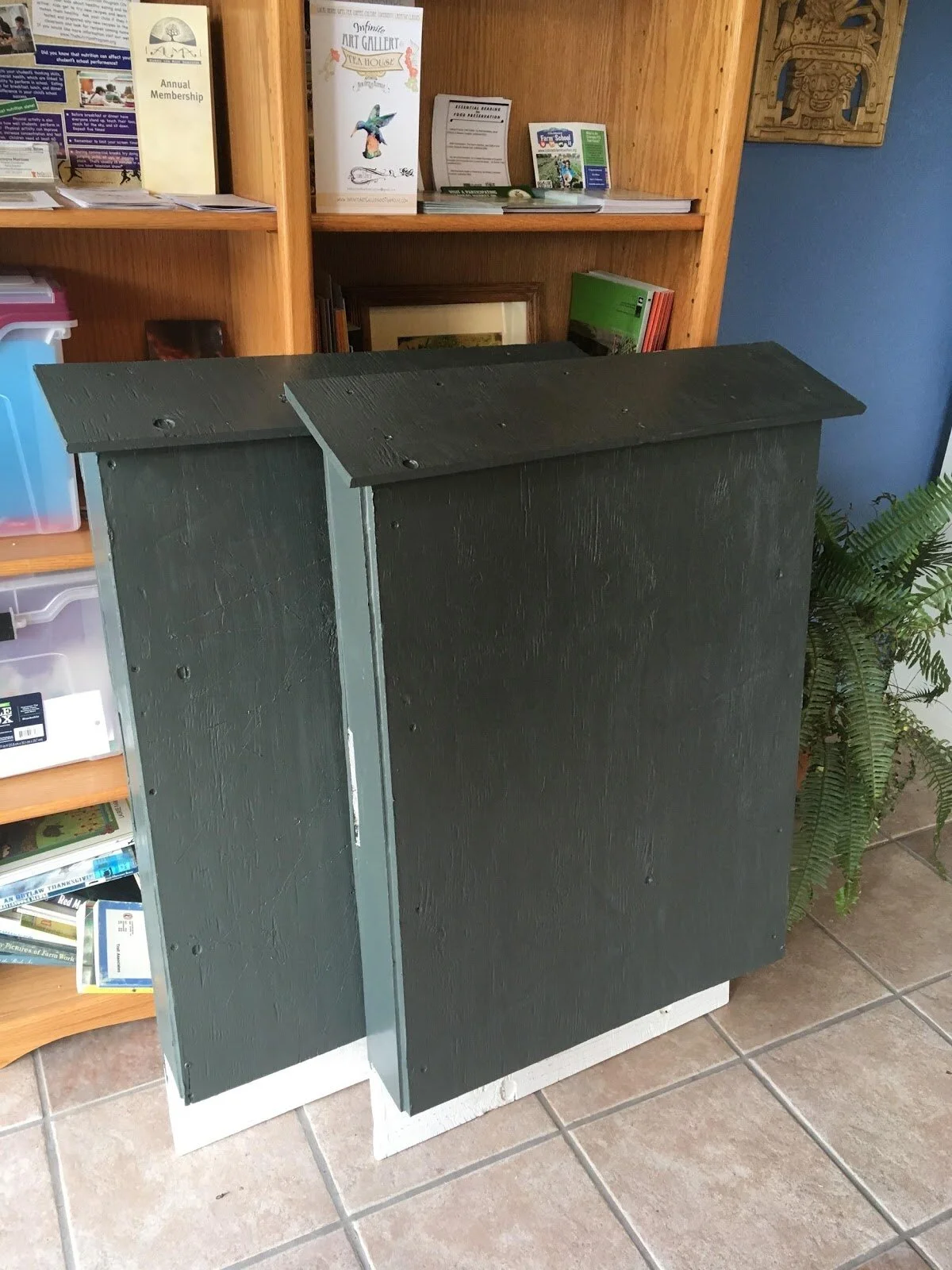 October Work Day Rio Grande Farm Park - Bat Boxes! 