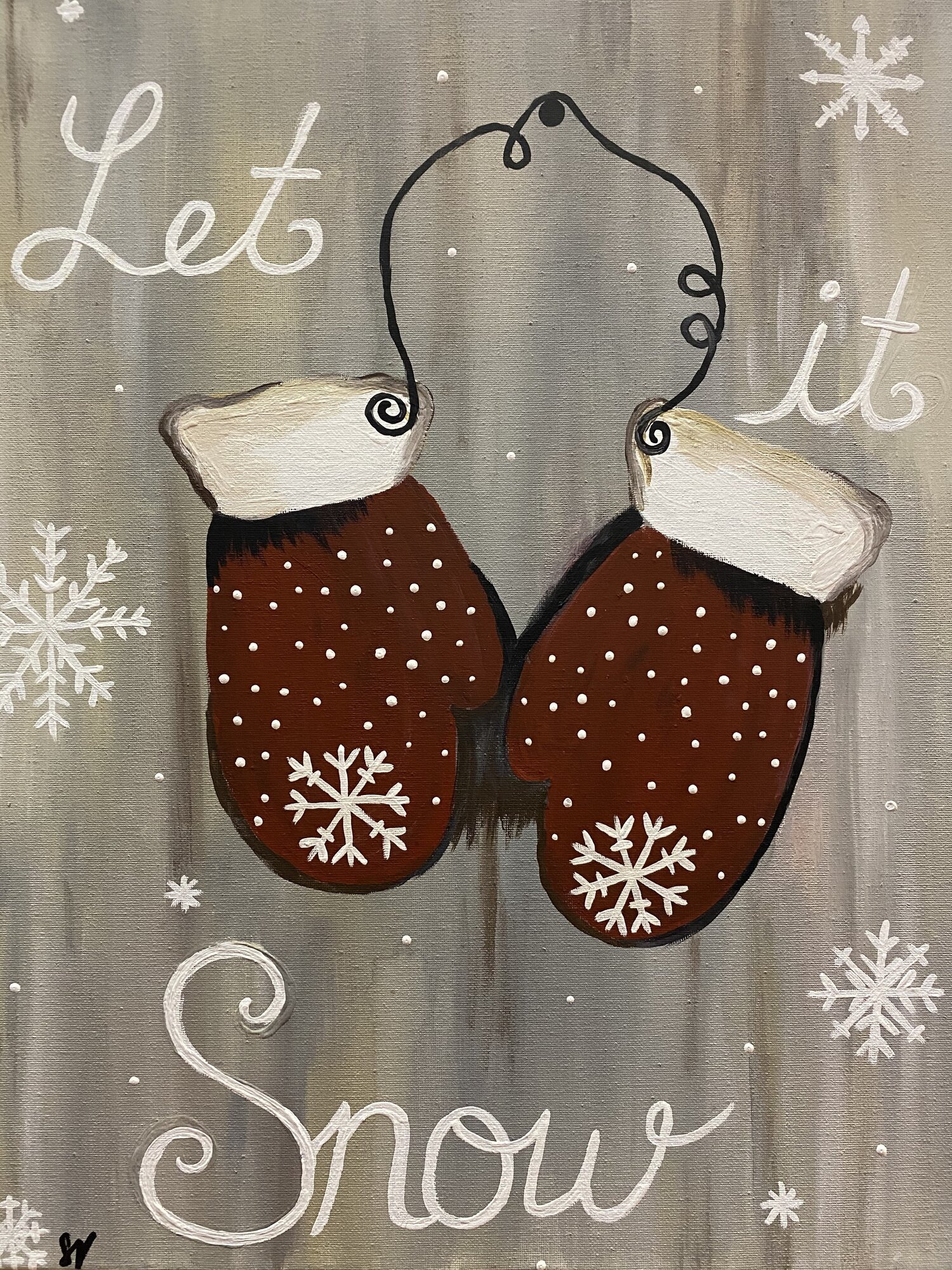 Online Paint and Sip at The Wet Paintbrush 