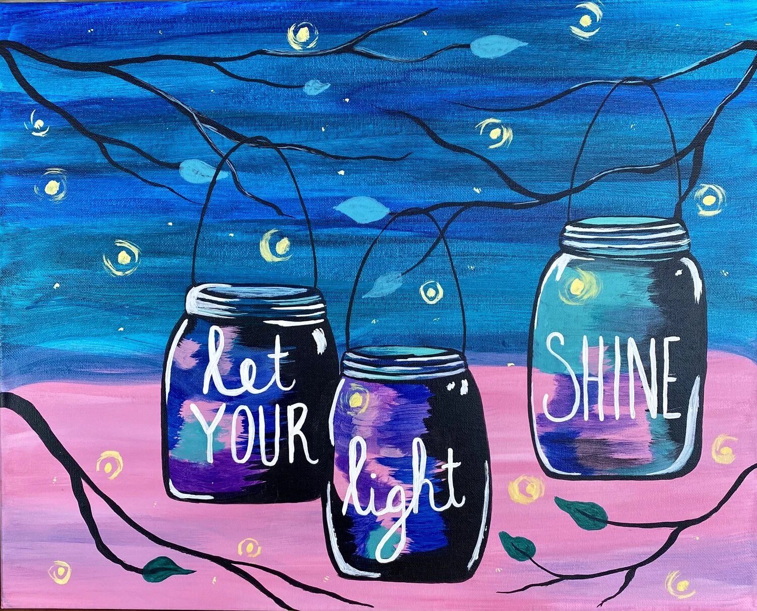 Paint and Sip at The Wet Paintbrush 