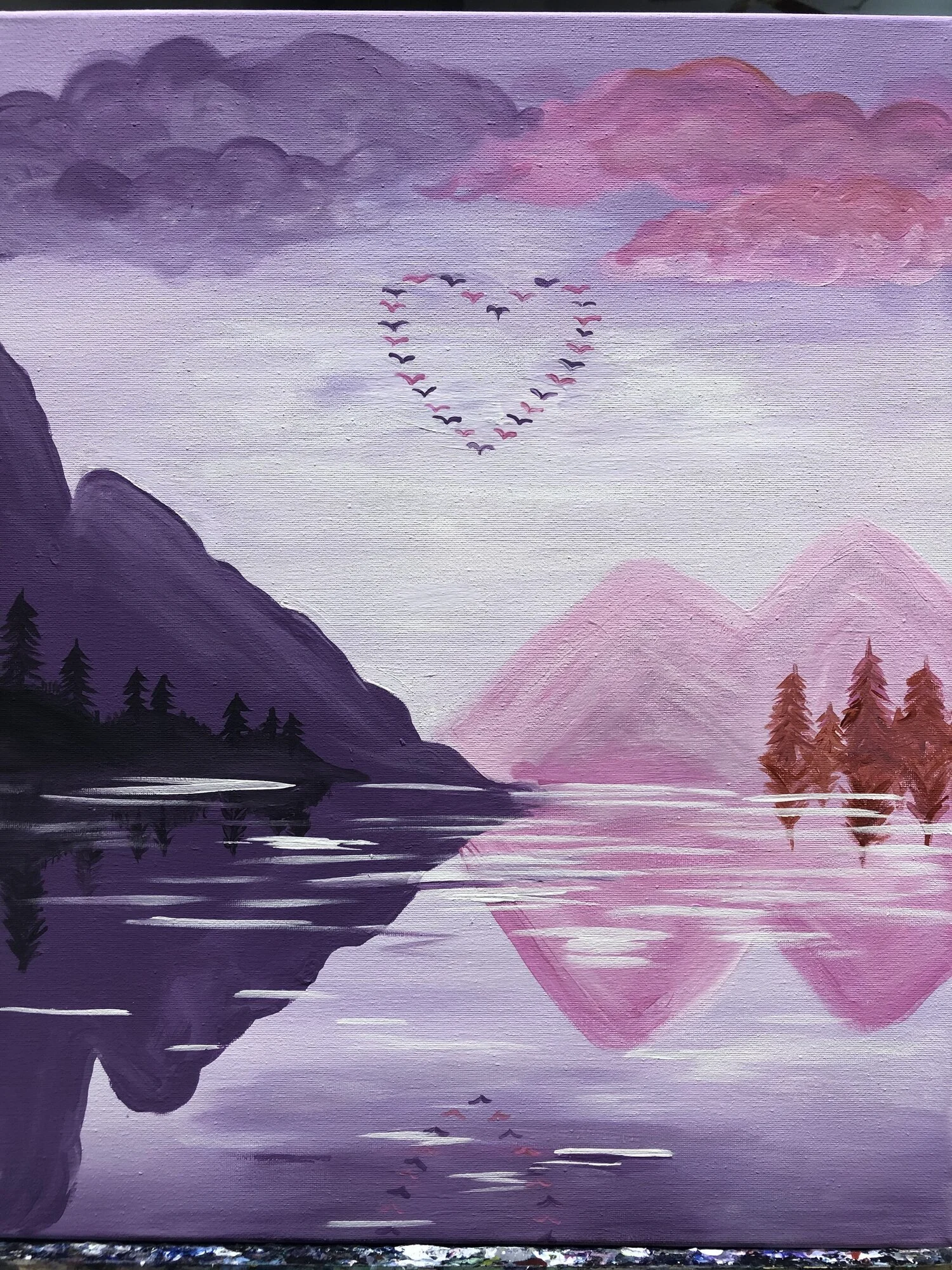 Paint and Sip at The Wet Paintbrush 