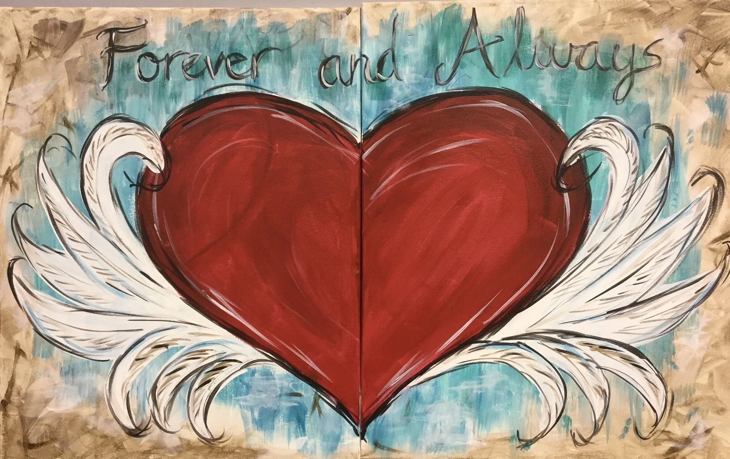 Paint and Sip at The Wet Paintbrush 