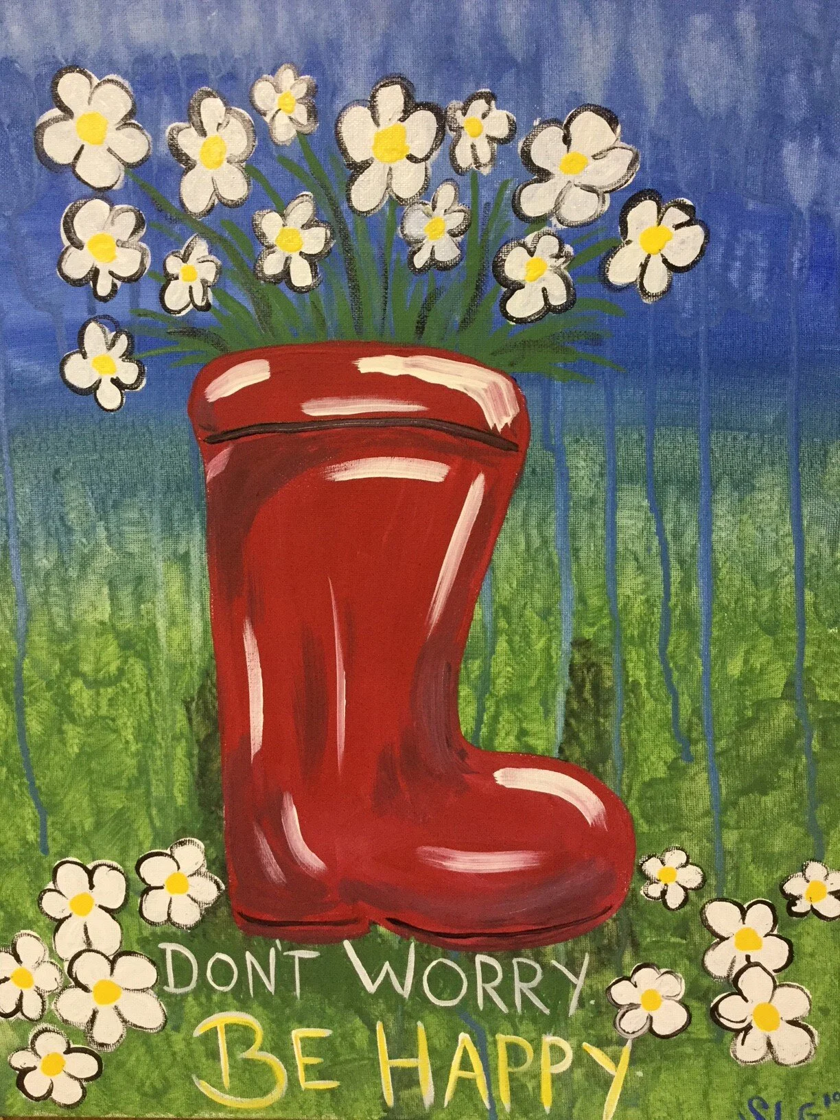 Paint and Sip at The Wet Paintbrush 