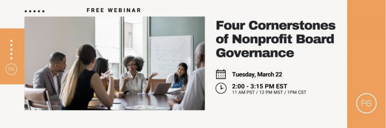 Four Cornerstones of Nonprofit Board Governance