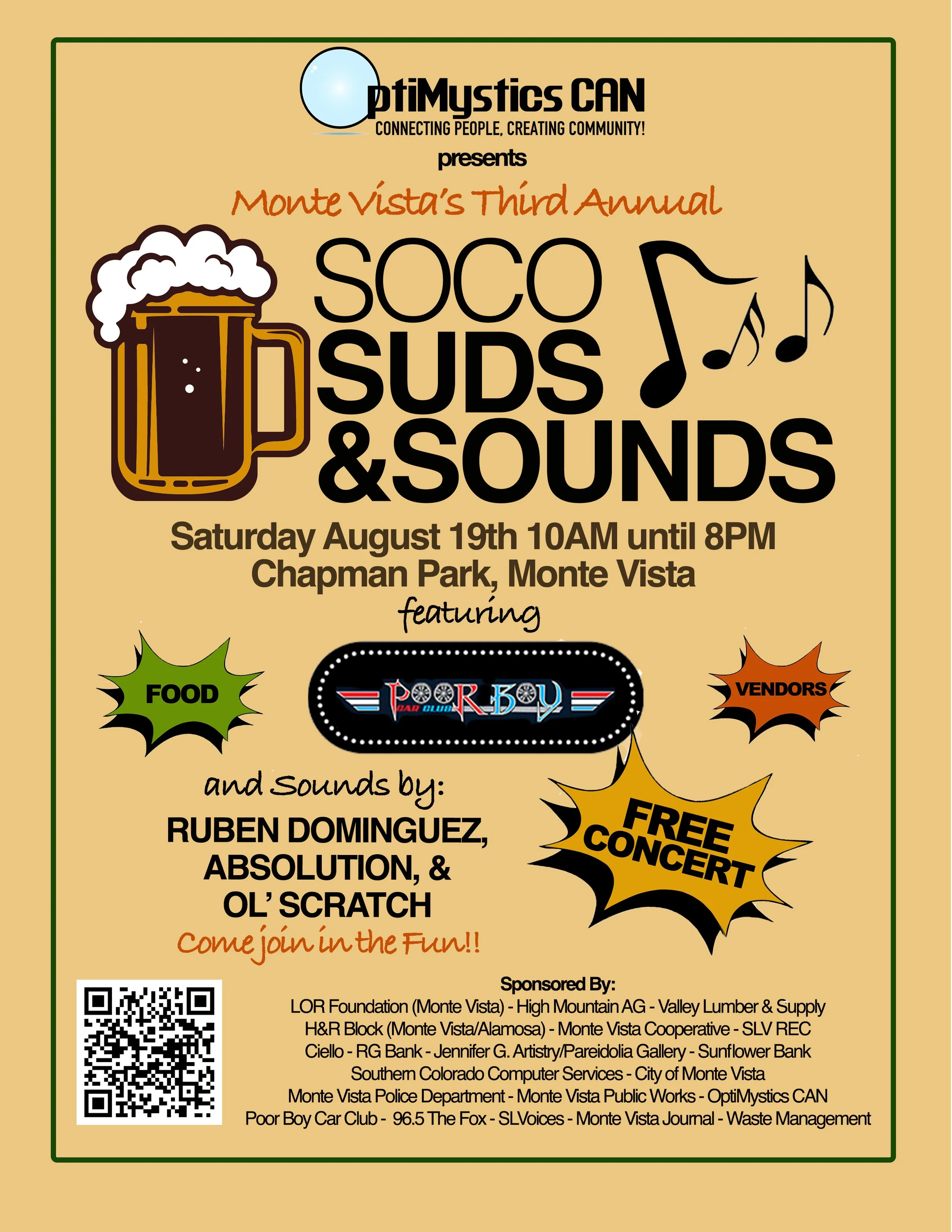 Suds &amp; Sounds &amp; Poor Boy Car Show