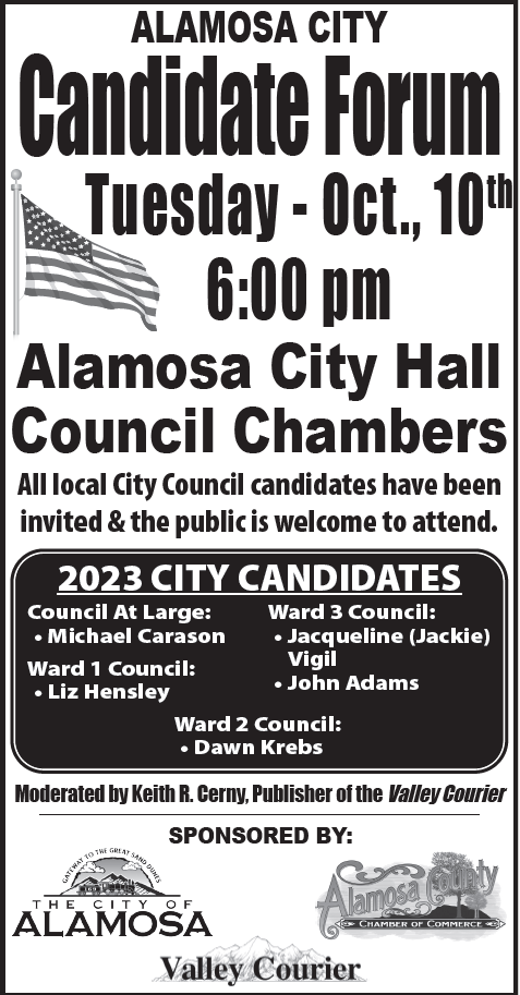 Alamosa city Candidate Forum
