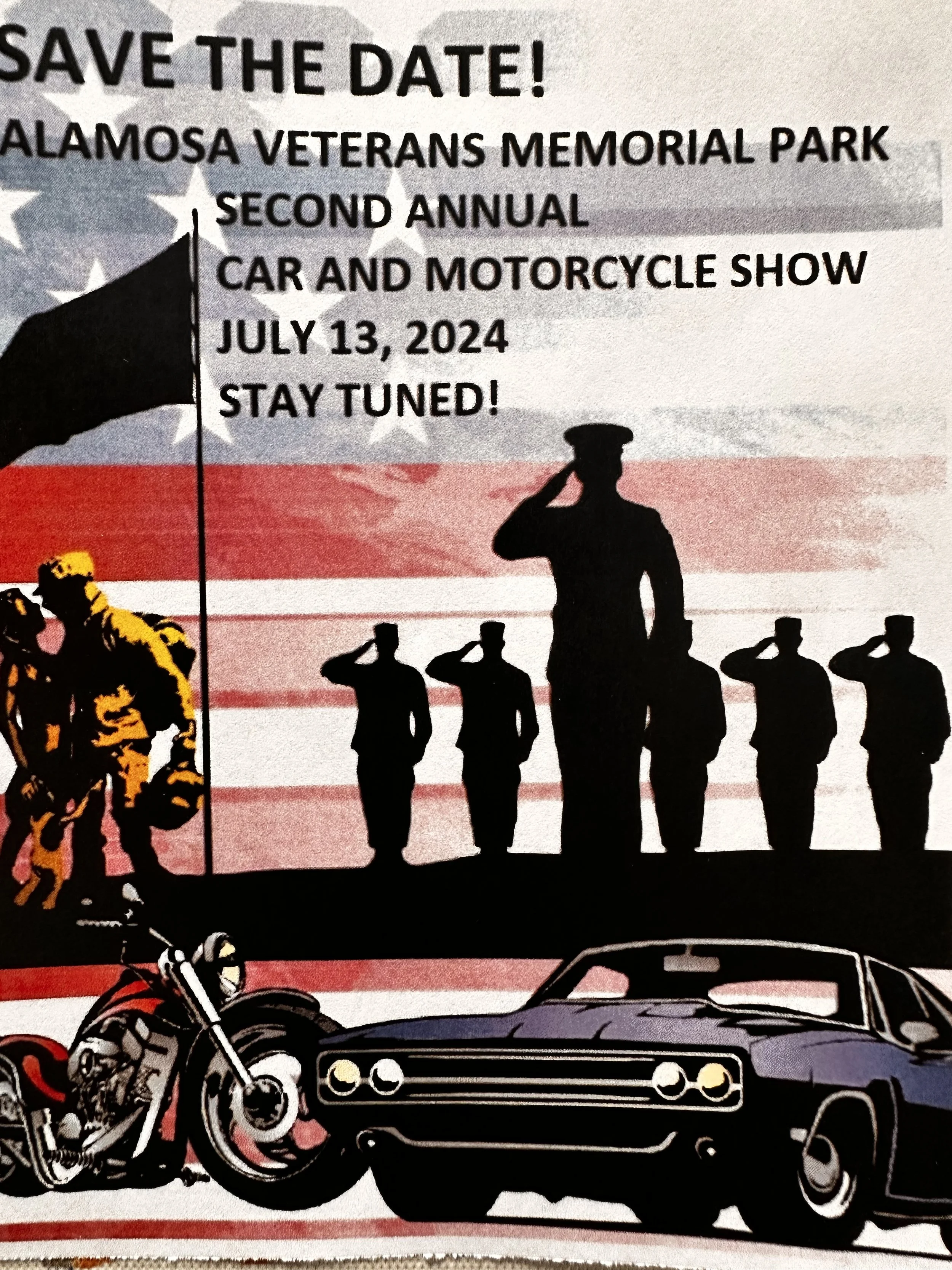 Alamosa veterans memorial park car and motorcycle show 