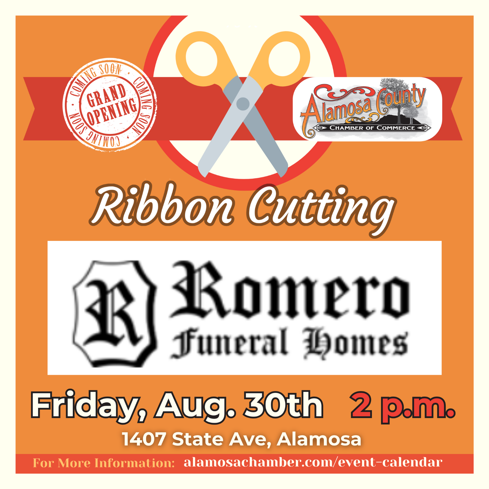 Ribbon Cutting for Romero Valley Funeral Home