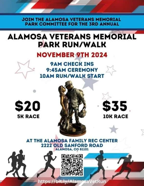 Alamosa Veterans Memorial Park Walk/Run 