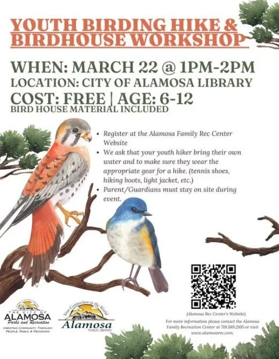 Youth Birding Hike &amp; Birdhouse Workshop 