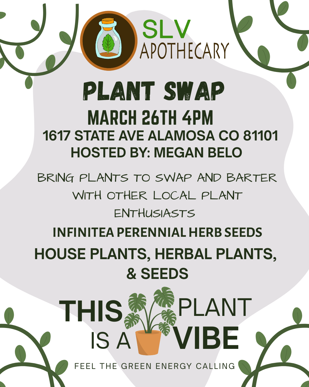 Plant Swap at The Apothecary