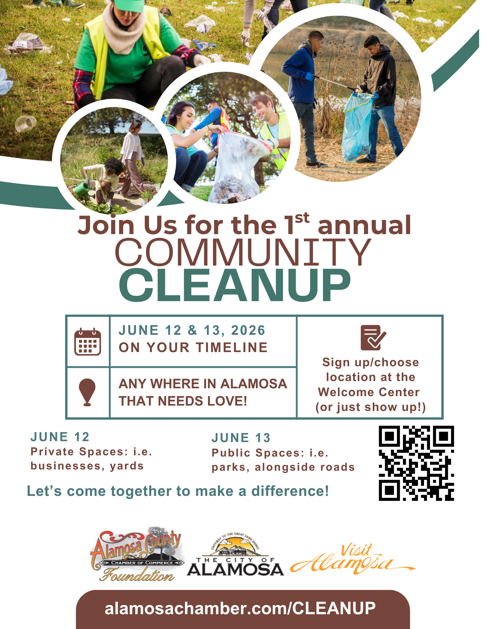 1st Annual Community Cleanup!