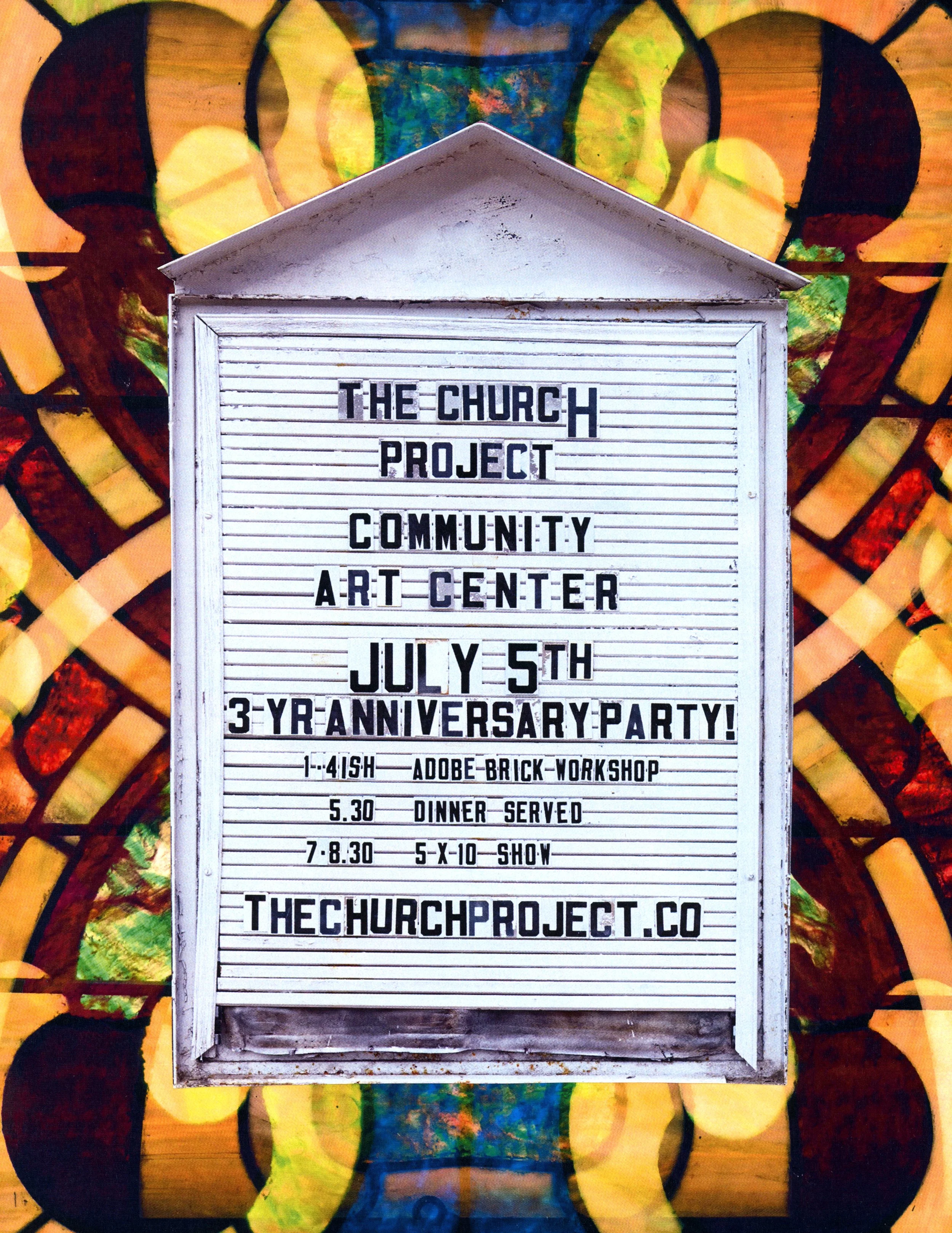 3 Year Anniversary Party - The Church Project