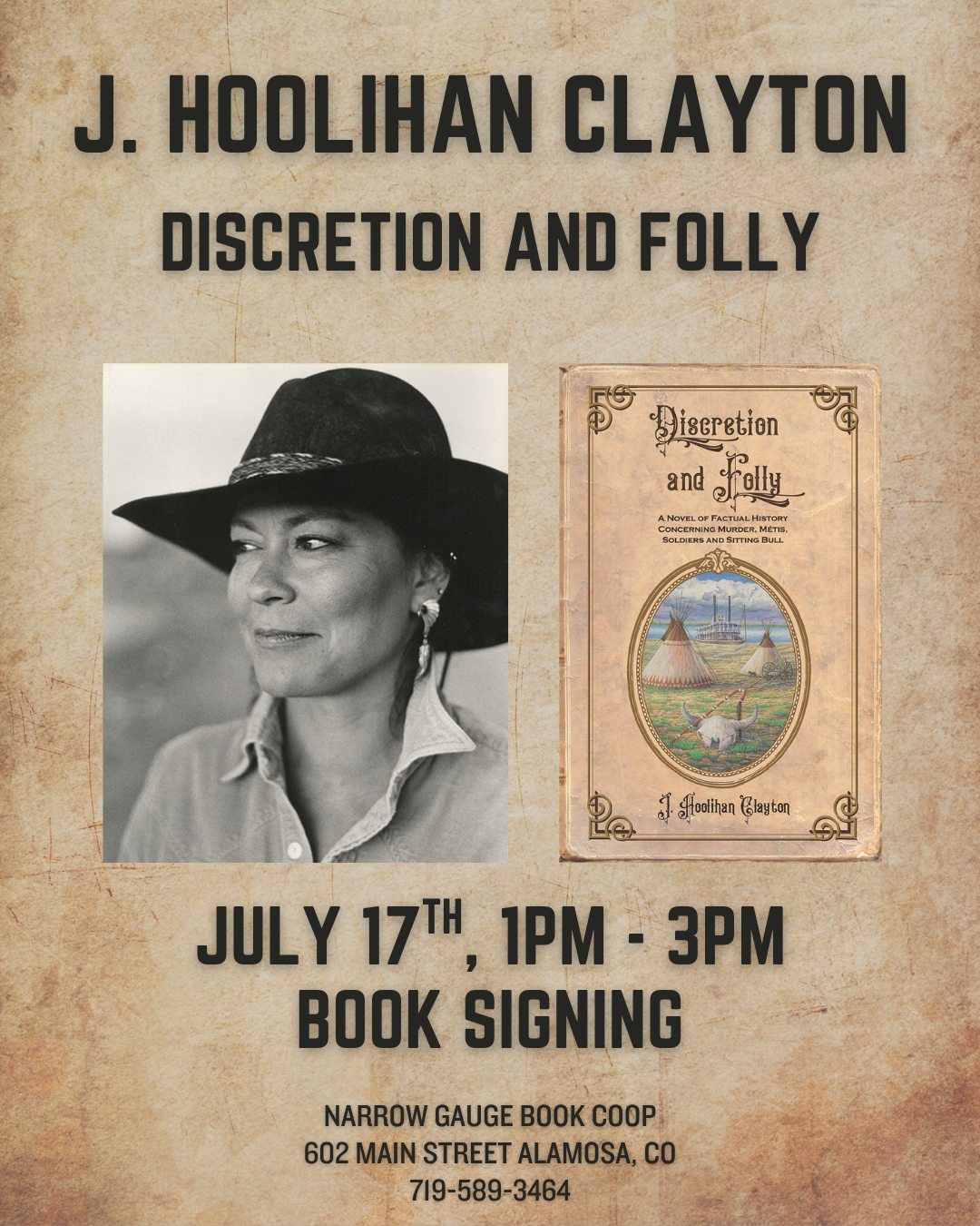 Narrow Gauge Book Signing with J. Hoolihan Clayton