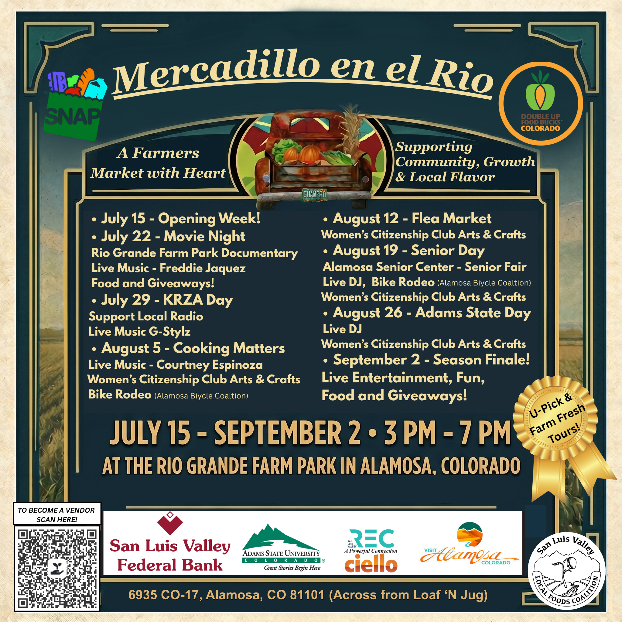 Mercadillo en el Rio - Cooking Matters