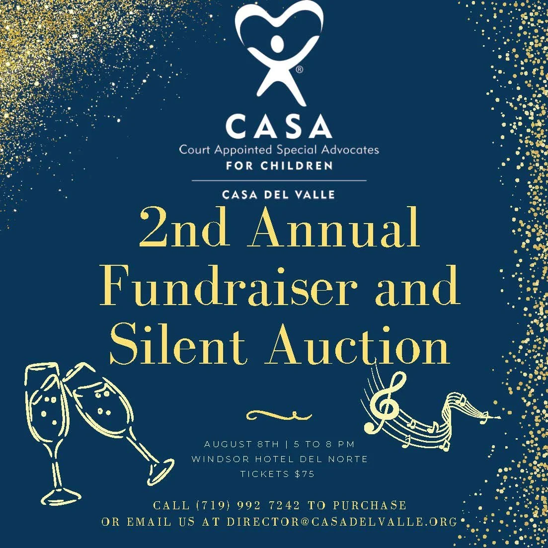CASA 2nd Annual Fundraiser and Silent Auction