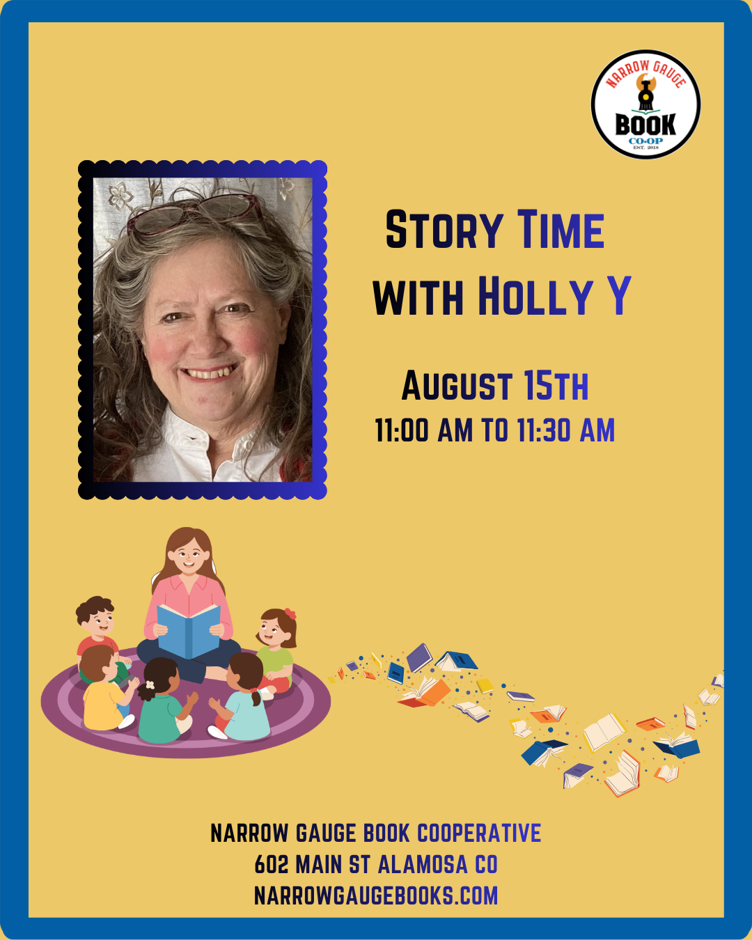 Narrow Gauge: Story Time with Holly Felmlee