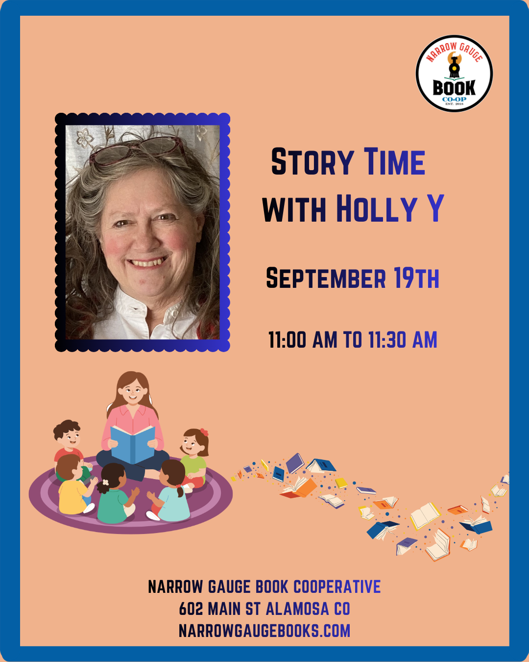 Narrow Gauge: Story Time with Holly Felmlee