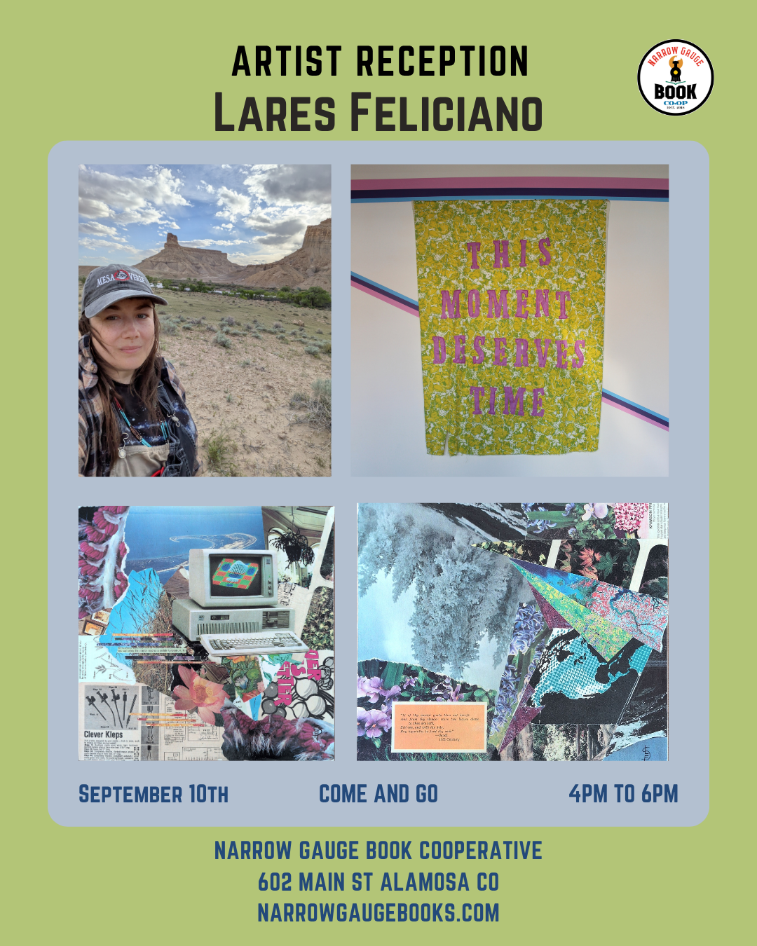 Narrow Gauge:  Artist Reception for Lares Feliciano