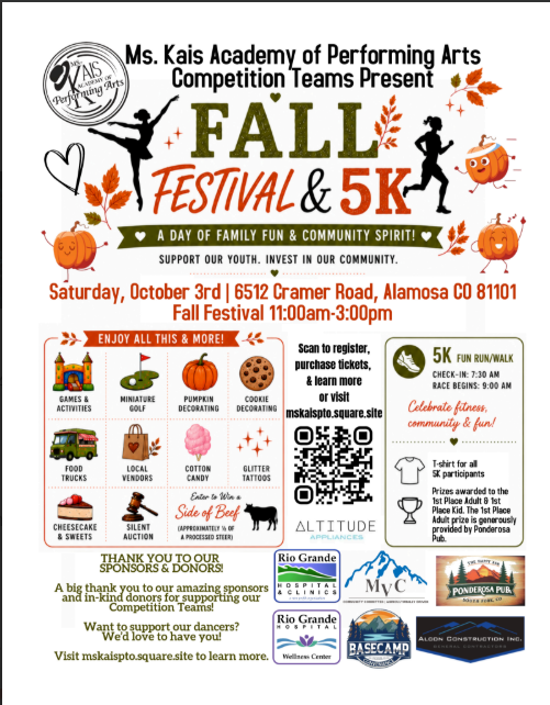 Ms. Kais Fall Festival &amp; 5K