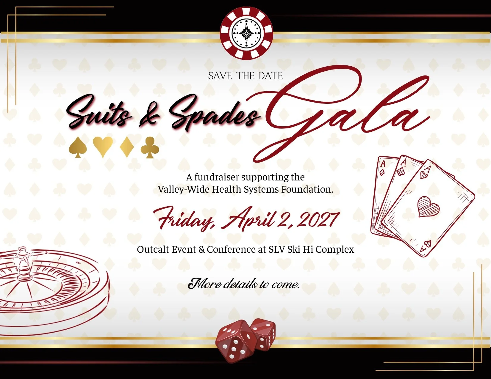 Valley-Wide Health Systems Suits and Spades Gala