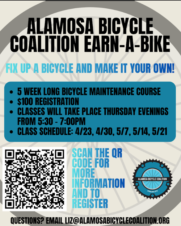 Alamosa Bicycle Coalition Earn-A-Bike