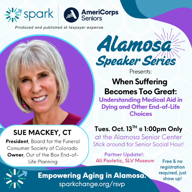 Alamosa Speaker Series: Sue Mackey
