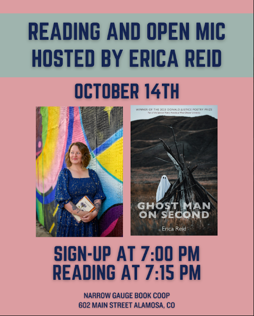Reading &amp; Open Mic Hosted by Erica Reid 