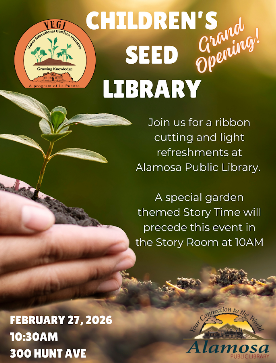 Children's Seed Library Grand Opening