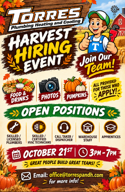 Torres Harvest Hiring Event