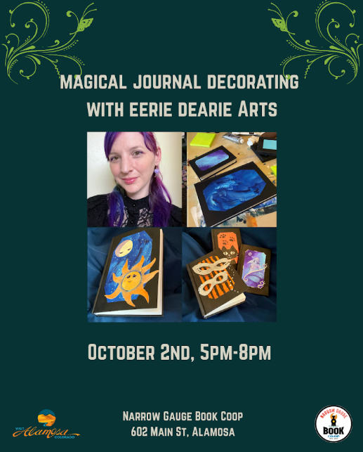 Magical Journal Decorating W/ Eerie Dearie Arts