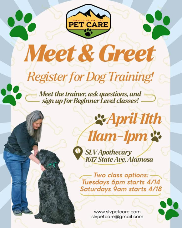 Meet &amp; Greet: Register for Dog Training