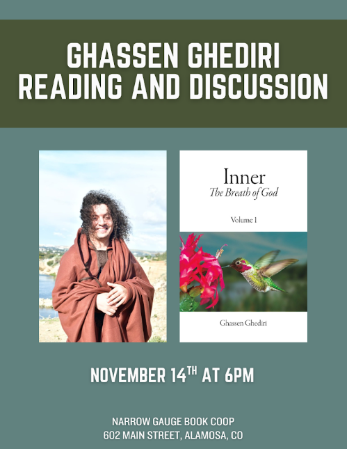 Ghassen Ghediri Reading &amp; Discussion 