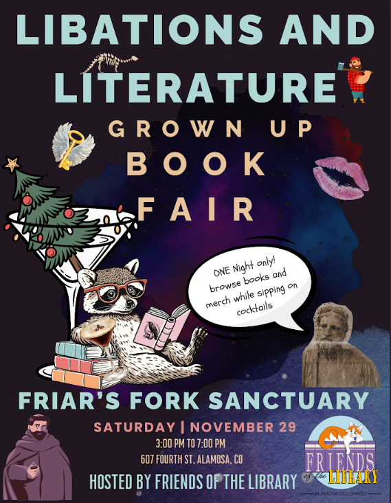 Libations &amp; Literature Grown Up Book Fair 