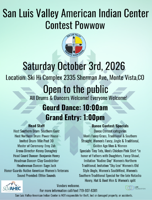 San Luis Valley American Indian Center Contest Powwow