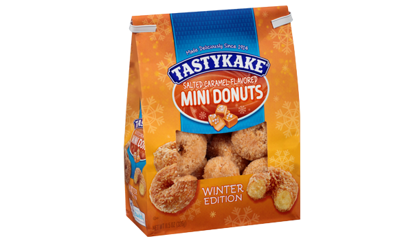 Salted Caramel Mini Donuts