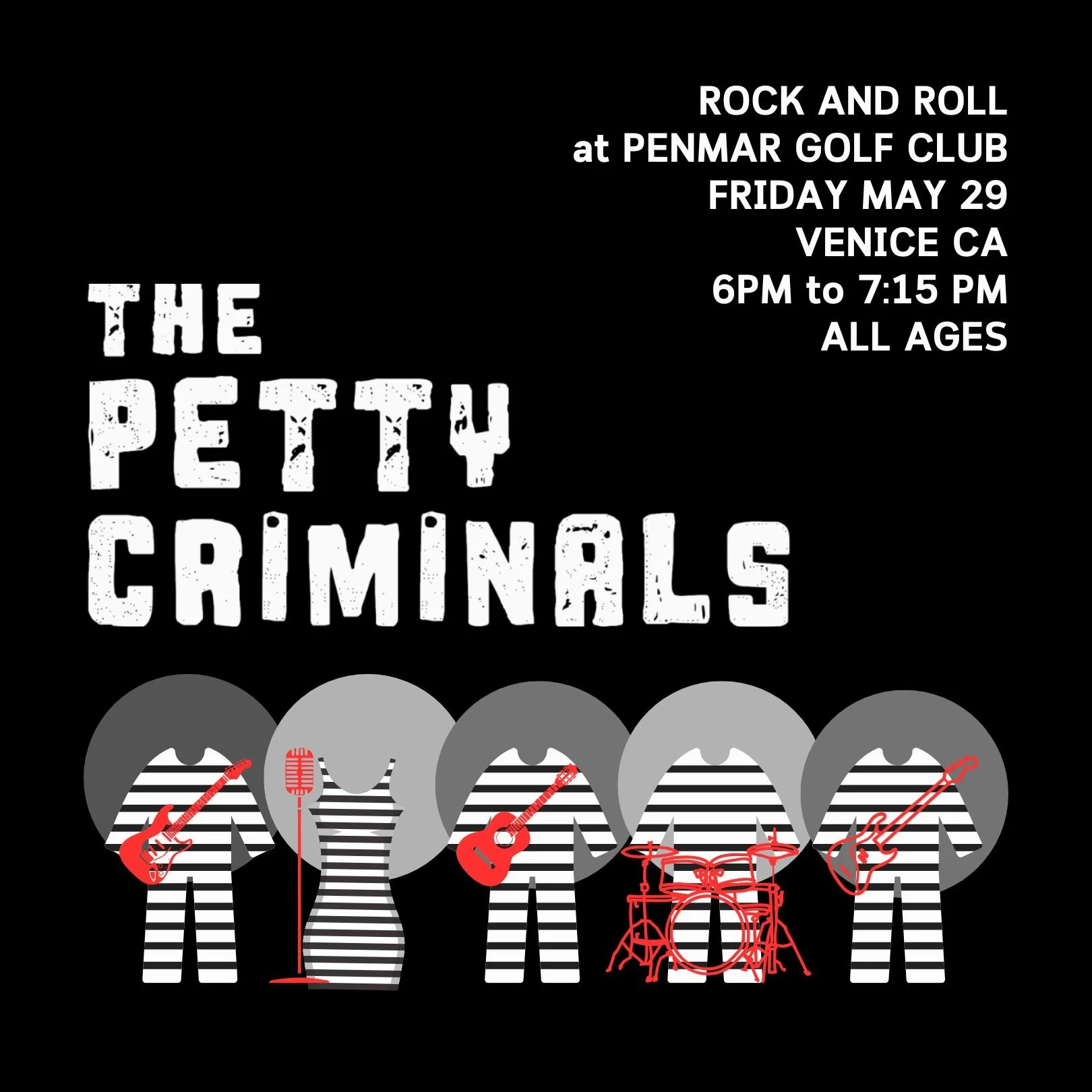 Sunset Sessions with the PETTY CRIMINALS at Penmar Golf Club