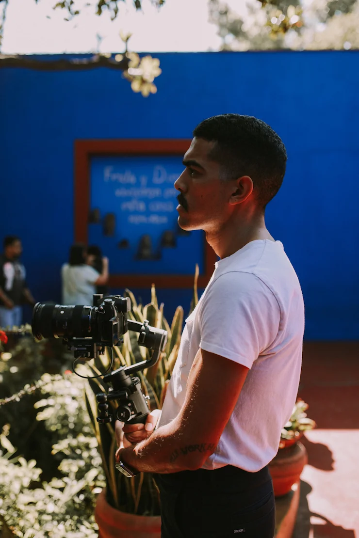 Joshua Fortuna , cinematographer & co-owner of Fort Lion Studio.