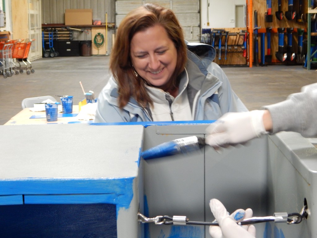 Volunteering at Houston ToolBank