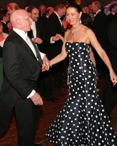Lester and Sue Smith "going for a spin"