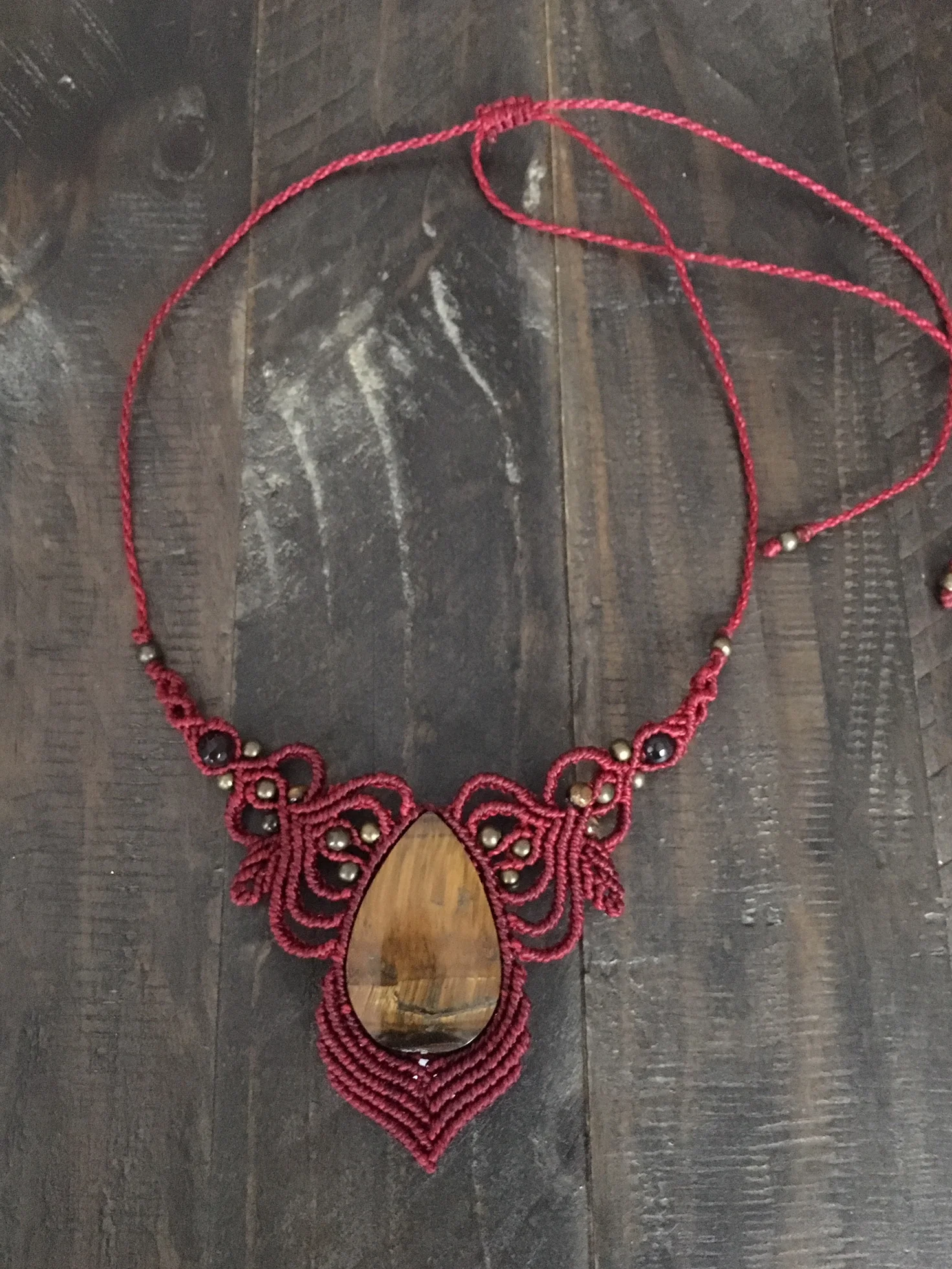 "Eye Of The Tiger", Necklace