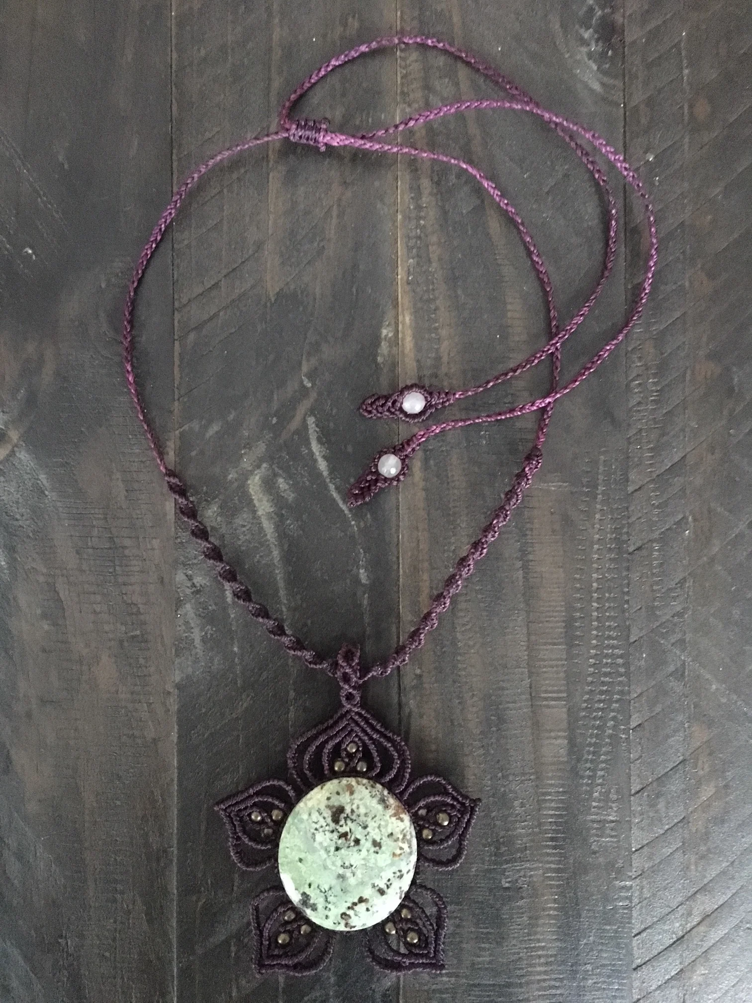 Turquoise Flower Necklace