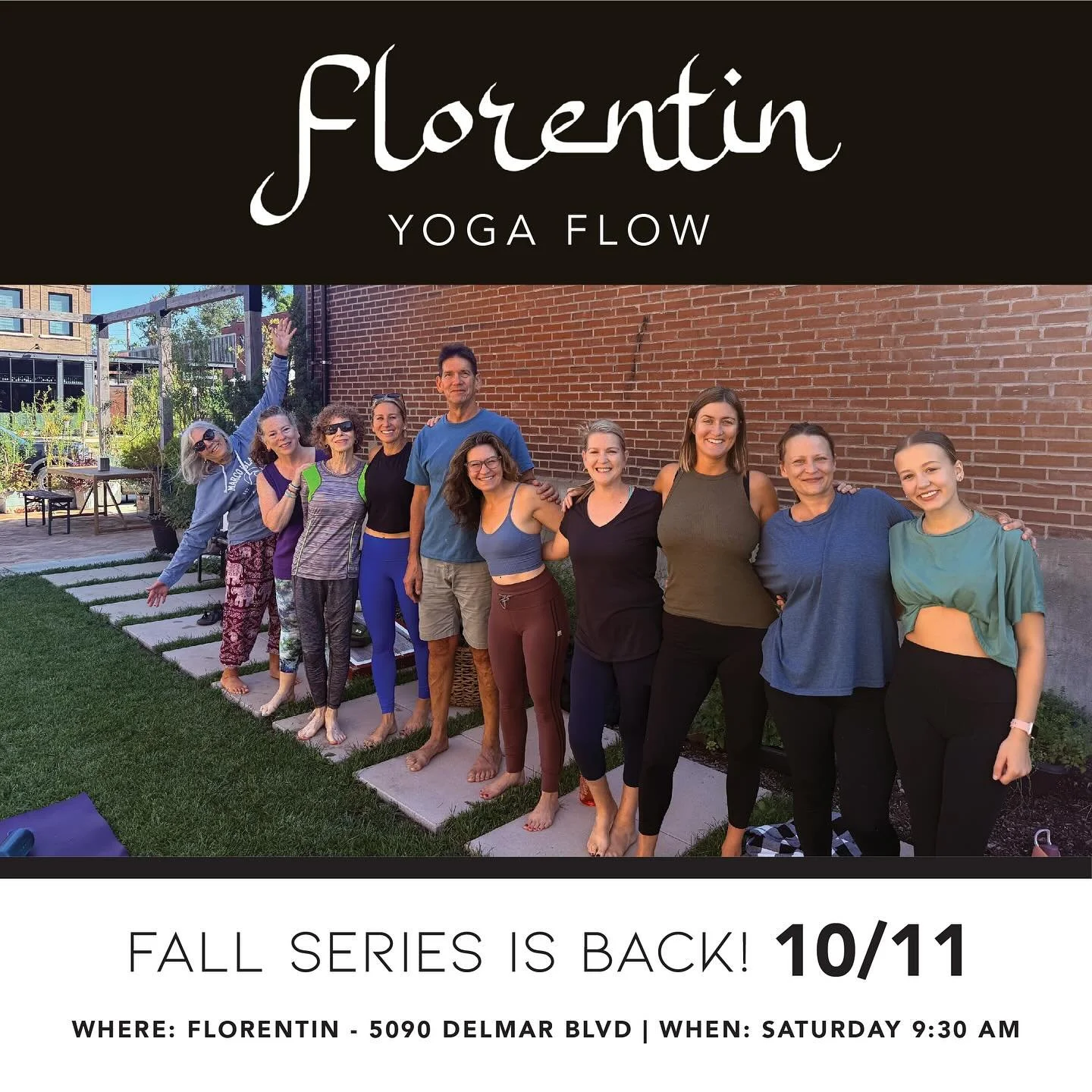 Kick off your Saturday with a class in the grass! Enjoy post practice with a bite and fresh juice! 10% off your purchase!

Investment: $15 / no need to sign up just show up!
.
.
.
.
#stlyoga,&nbsp;#stlyogacommunity,&nbsp;#yogastl&nbsp;#stlfitness,&nb