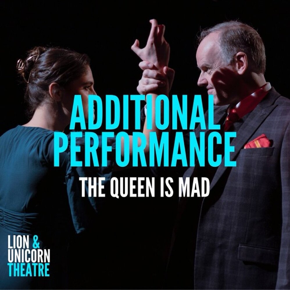 ADDITIONAL PERFORMANCE: We are delighted to announce an additional matinee performance for The Queen is Mad from @pineconeperformance this Saturday. 

Get &pound;10 tickets for this performance using the code MADSAT10 at checkout. 

👑 Sat | 2.30pm
?