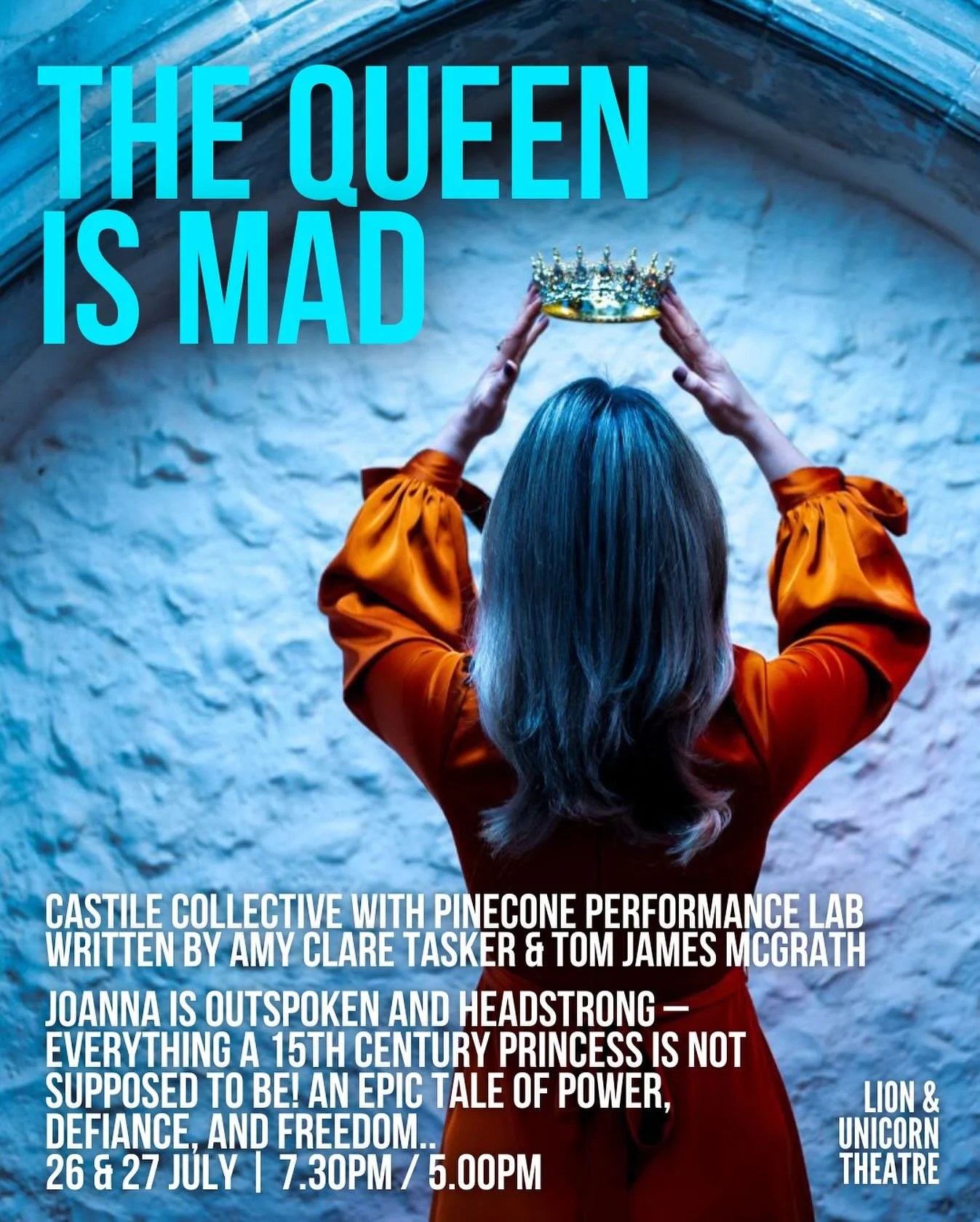 OPENS TONIGHT: We’ve made it to the end of our Epic, Epic Spring / Summer season 2025 and closing things out we have the brilliant @thequeenismadmusical from @pineconeperformance.
SIX meets Sondheim in this dark musical saga inspired by Cathe