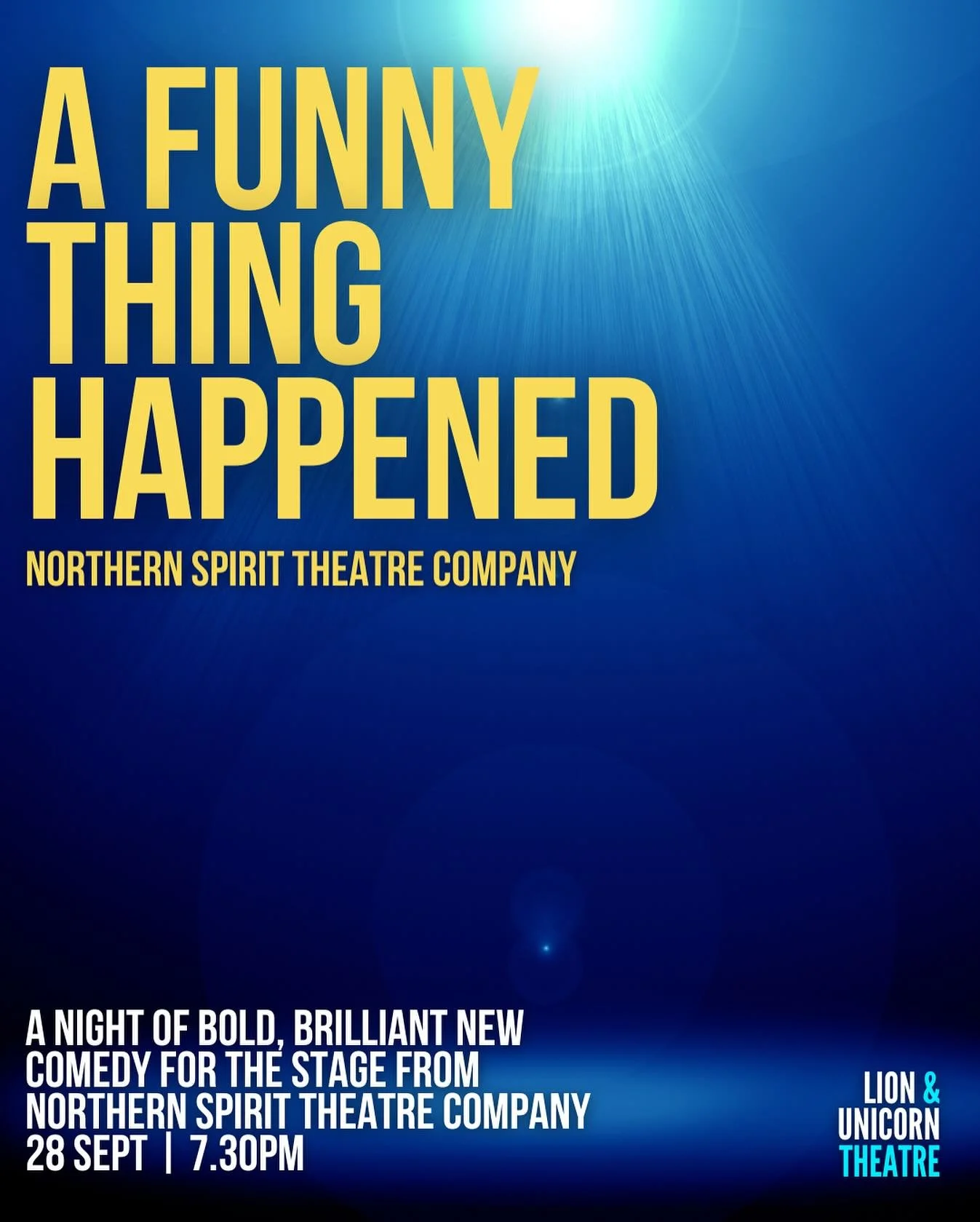 ✨ TOMORROW NIGHT ✨
🎭 A Funny Thing Happened… from @northernspirittheatrecompany brings wit, honesty and a razor-sharp look at modern life to our stage in Kentish Town. And before why not check out the best Sunday roast in London @thelionunic