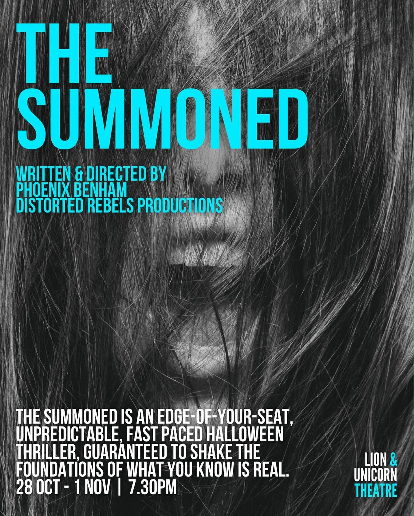 😱 OPENS TONIGHT 😱
A dark and twisted Halloween thriller, centred on five strangers lured to a ritual in an abandoned monastery. 
As reality begins to unravel, they face one terrifying question: will they make it out alive, or will the ritual clai