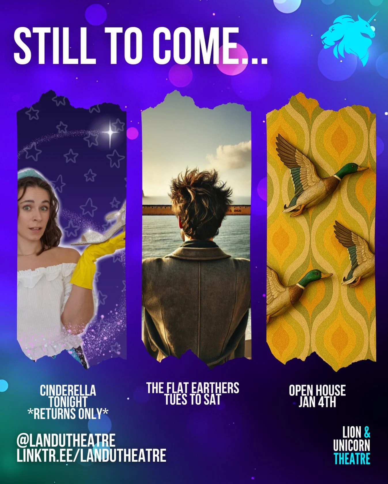 ✨THE LAST WEEK BEFORE XMAS!✨

We&rsquo;re nearly there! We&rsquo;re bringing an epic year to a close with brilliant shows and great theatremakers. With a carefully curated set of fantastic shows coming your way over the next few weeks. There&rsquo;s 